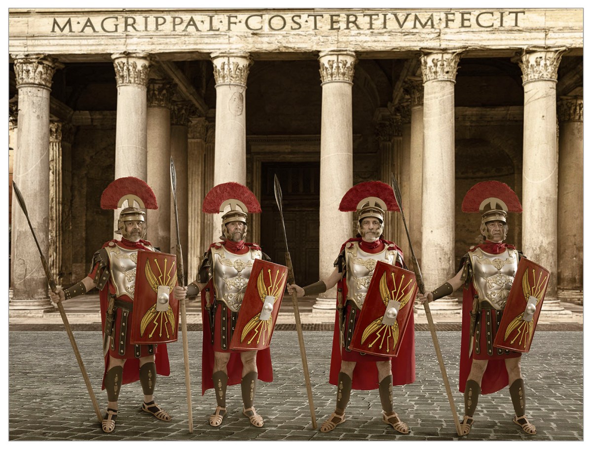 romanos beardo rocha sanchez perez tercero efe terceroefe semana santa coraza centurion panteon roma