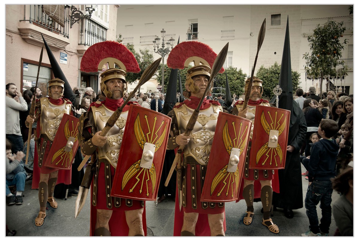 romanos beardo rocha sanchez perez tercero efe terceroefe semana santa coraza centurion cadiz gargajillos