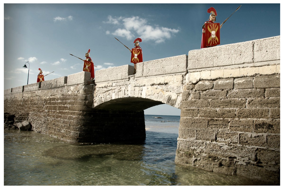 romanos beardo rocha sanchez perez tercero efe terceroefe semana santa coraza centurion puente canal caleta cadiz