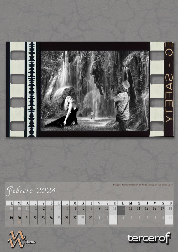 Febrero 2024 - Calendario 3f