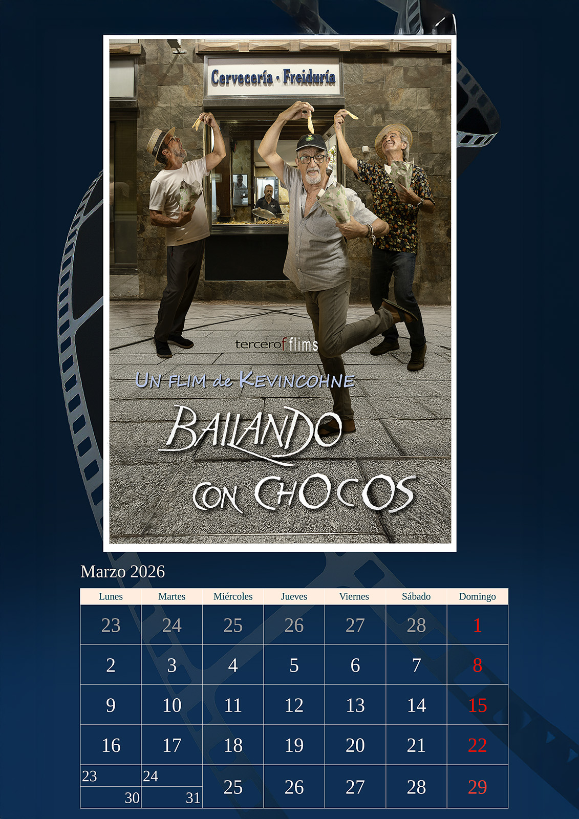 Marzo 2026 – Calendario 3F